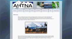 Desktop Screenshot of ahtnaconstruction.com